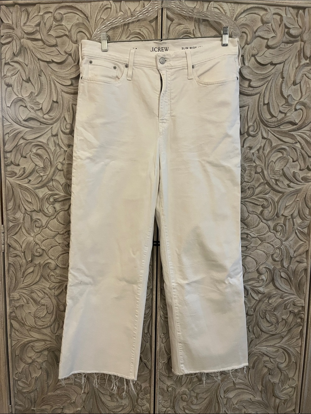 J.Crew Slim Wide Leg Jeans